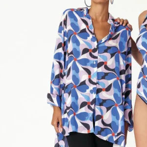 Camicia lunga fantasia