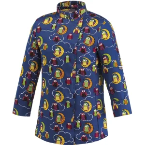 GIACCA CHEF DONNA OWLS EGO CHEF POSSIBILITA’ PERSONALIZZAZIONE CON RICAMO