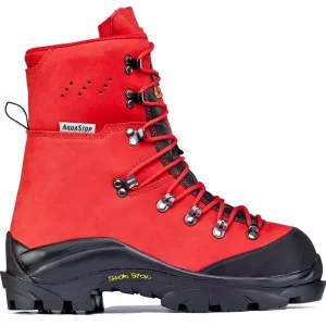 STIVALE ANTITAGLIO TREEMME 91208R UNI EN ISO 17249:2014 A-E-P-WRU-WR-FO-HRO-SRA Classe2 ROSSO TAGLIE 37-48