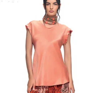 Blusa manica ad aletta