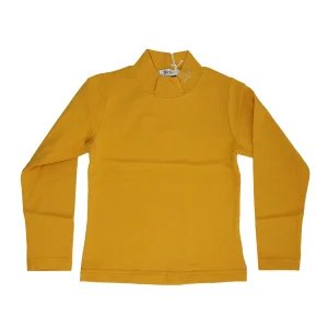 LUPETTO BAMBINA BASICO SENAPE