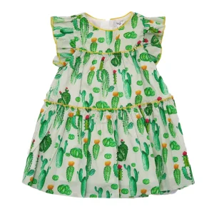 Vestito bambina fantasia cactus