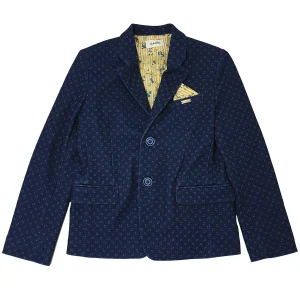 Giacca bambino con fantasia piccoli rombi colorati