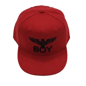 Cappello con visiera Boy London rosso