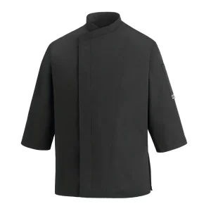Giacca Cuoco Unisex 3/4 Sleeves Black EgoChef