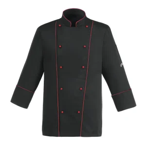 Giacca Cuoco Profile Black Ego Chef