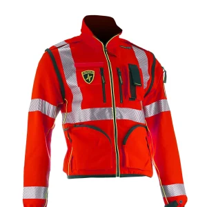 Giubbino HORNET  REVERSE Rosso Fluo