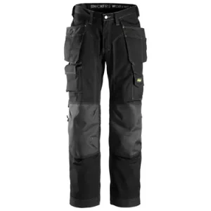 Pantaloni per piastrellisti in tessuto rip-stop con tasche esterne Snickers 3223