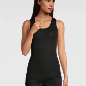 Canotta Girocollo in Lana e Seta