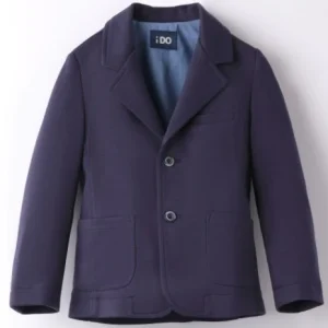 Giacca bambino blu morbida baby