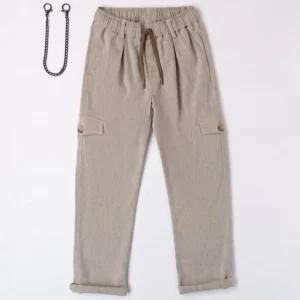 Pantalone bambino con catenella