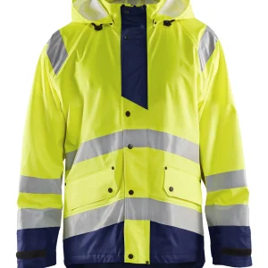 Giacca impermeabile high vis livello 3