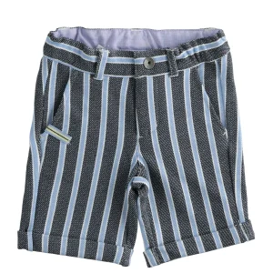 Bermuda bambino iDo in cotone mille righe