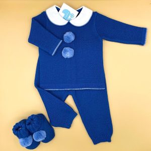 COMPLETINO E SCARPE IN LANA