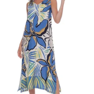 Abito lungo fantasia