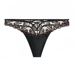 Cosmic Romance Tanga Black Stripes
