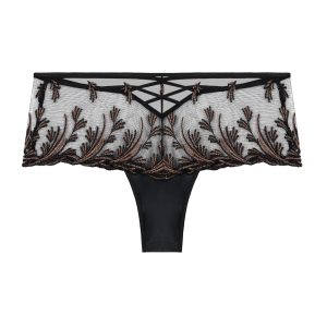 Cosmic Romance Cheeky brief Black Stripes
