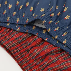 Boxer in popeline BiPack Biscottino