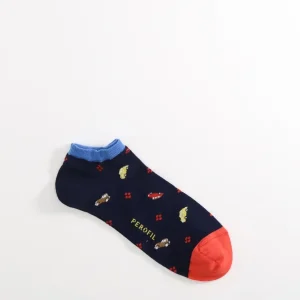 Sneakers in Filo di Scozia Elasticizzato Macchinine