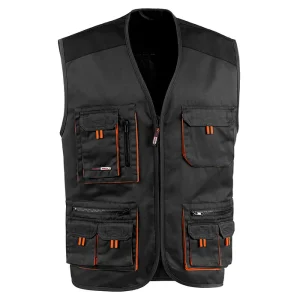 Abbigliamento da Lavoro Gilet Eclisse Sottozero Job antracite/nero taglie M-L-XL-XXL