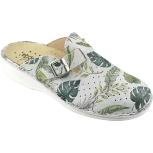 Ciabatte Ecosanit Apiro Forato Foglie Verdi