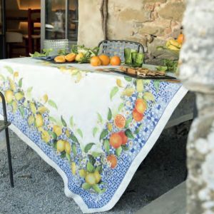 Runner in Puro Lino Sevillana di Tessitura Toscana