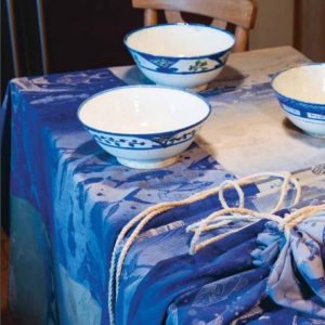 Tovaglia Tinta in Filo Scuba di Tessitura Toscana