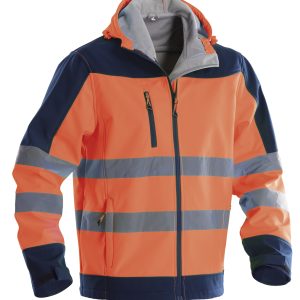 Linea Invernale Alta Visibilita’ SOFT SHELL BRIGHT 100% POLIESTERE