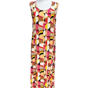 Abito spalla larga fantasia