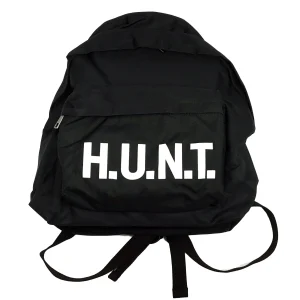 ZAINO H.U.N.T con stampa logo sul davanti