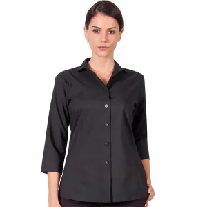 Camicia Liliana Antimacchia Donna Manica 3/4 SARA CREAZIONI