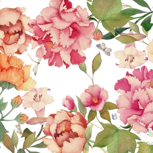 Tovaglia in lino Peony