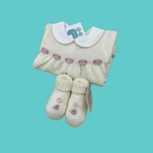 COMPLETINO E SCARPE IN LANA