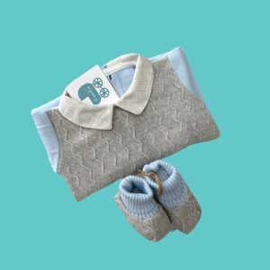 TUTINA E SCARPE IN MISTO LANA