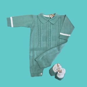 TUTINA E SCARPE IN FILO DI COTONE