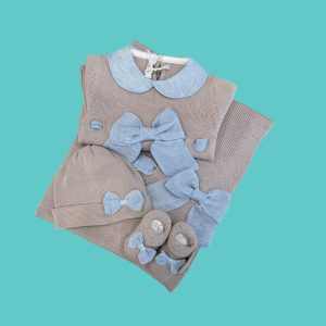 Coordinato in filo di cotone