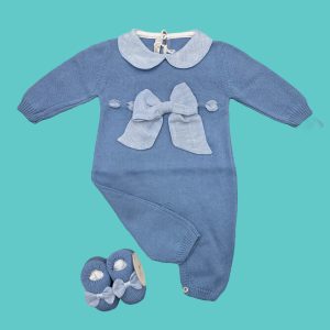 tutina e scarpe in filo di cotone