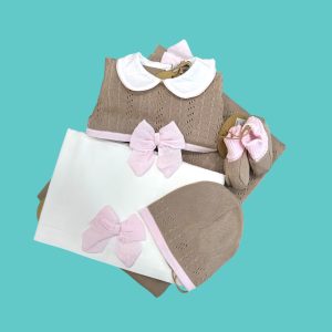 Coordinato in filo di cotone + lenzuolo