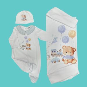 coordinato in cotone organico