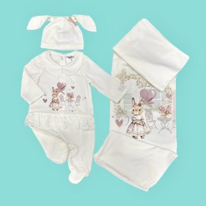 coordinato in cotone organico