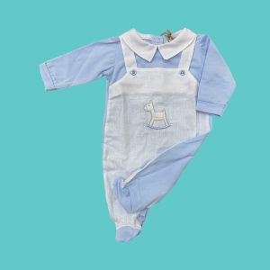 Tutina in cotone e lino