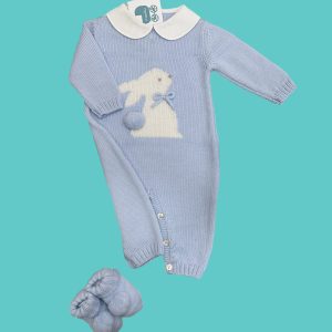 tutina e scarpe in lana