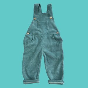 salopette unisex in velluto