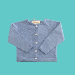 cardigan in pura lana merinos