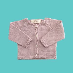 cardigan in pura lana merinos