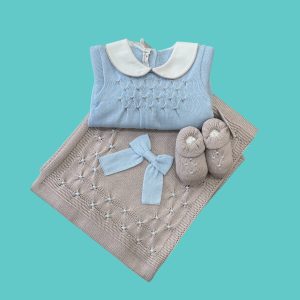 Coordinato in filo di cotone