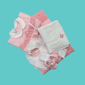 Coordinato in cotone + accessori