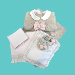 Coordinato in cotone + accessori