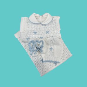 Coordinato in filo di cotone