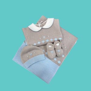 Coordinato in filo di cotone